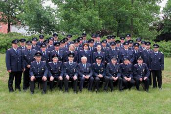 Gruppenfoto Feuerwehr Glinstedt